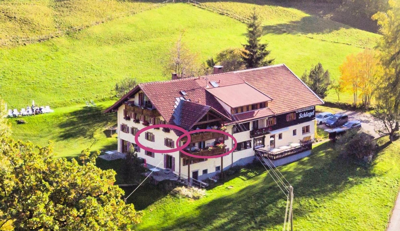 Gaestehaus Schlegel กุนเซสรีด ภายนอก รูปภาพ